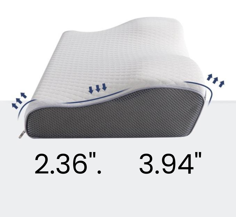 SmartPulse Ergonomic Sleep Pillow