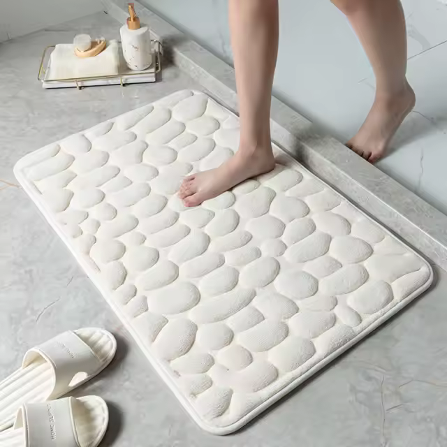 Cobblestone Comfort Bath Mat